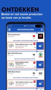 NoFoodWasted screen 1