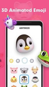 Anymoji screen 1