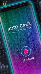 Auto Tuner Voice Recorder screen 1