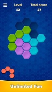 Hexa Block Puzzle screen 1