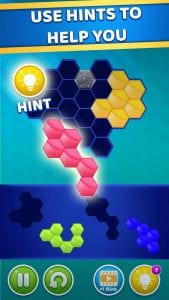 Hexa Puzzle screen 2