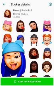 Memoji Stickers screen 1