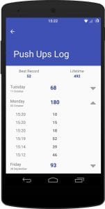 Push Ups Counter screen 2