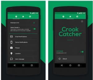 CrookCatcher app