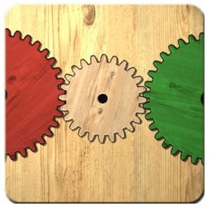 Gears logic puzzles logo