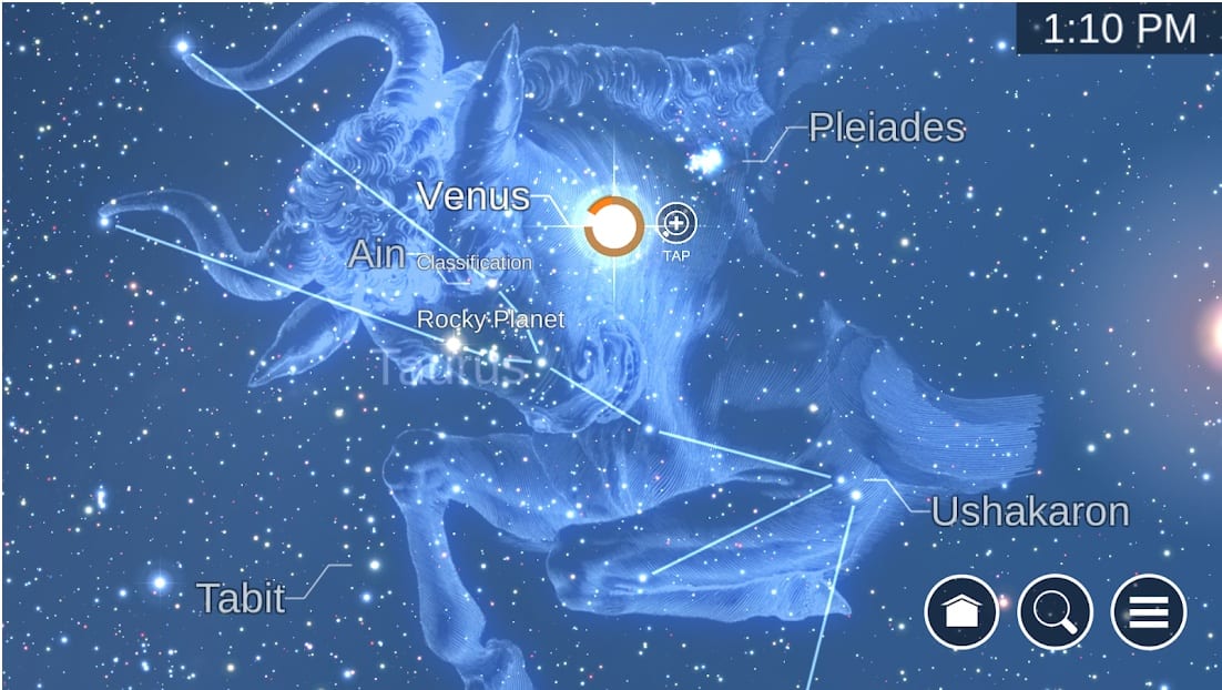 Star Chart app