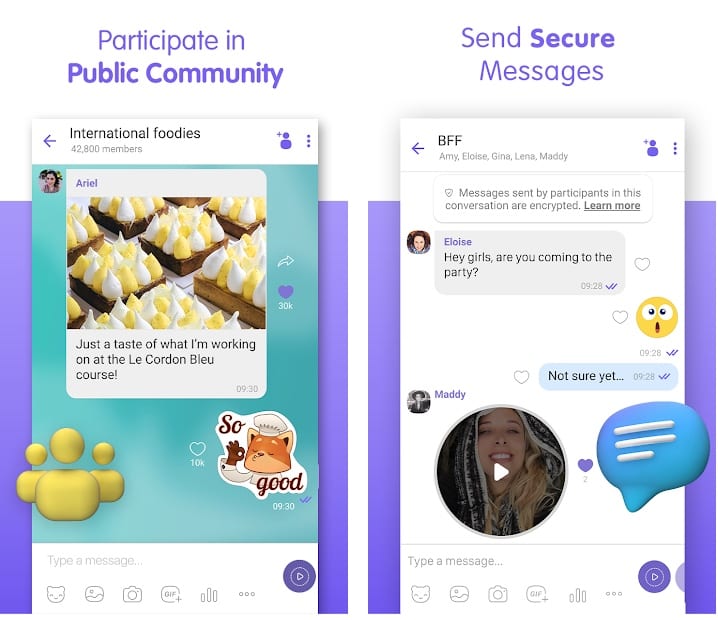 Viber Messenger app