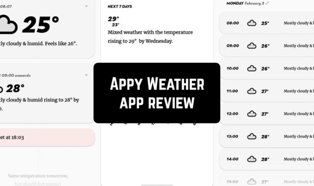 Appy Weather: Hyperlocal radar + Dark Sky weather App Review