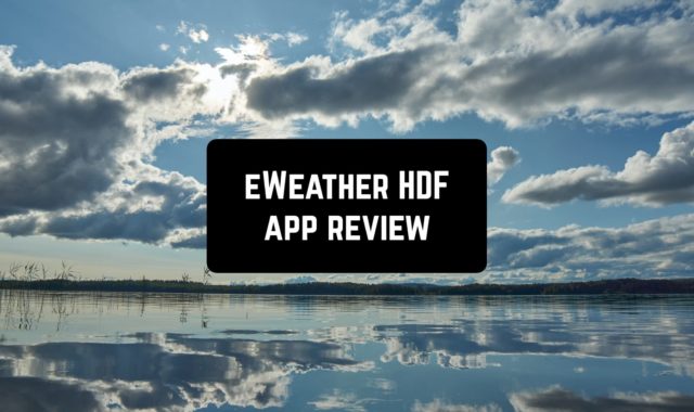 eWeather HDF App Review
