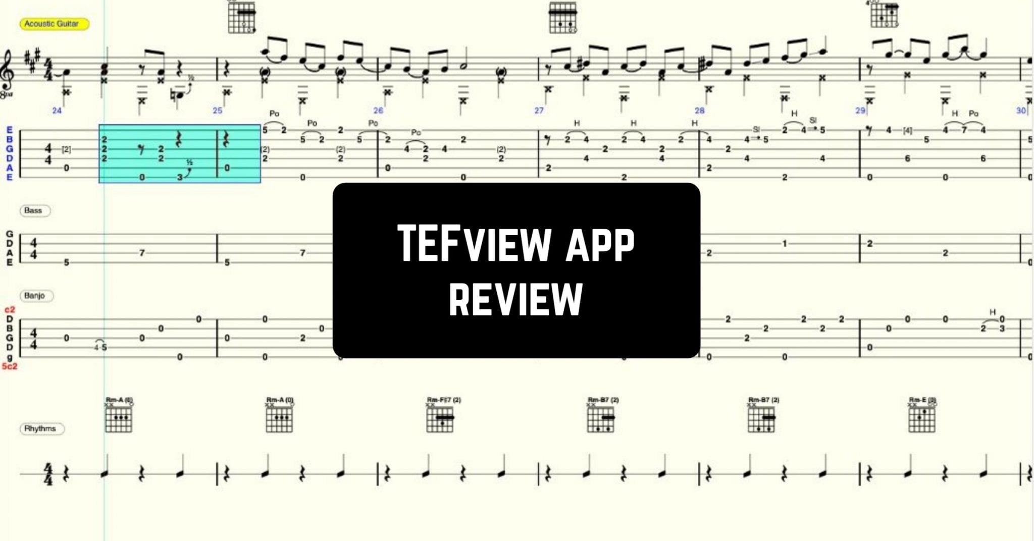 tefview tabs