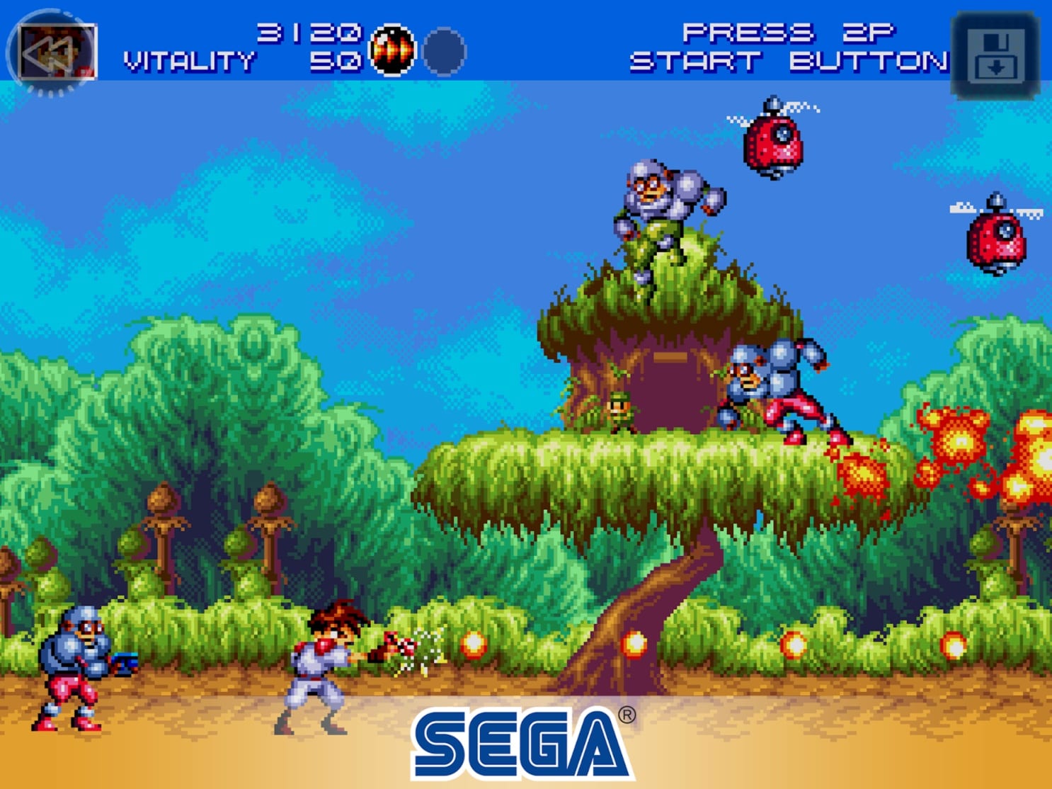 Gunstar Heroes Classic