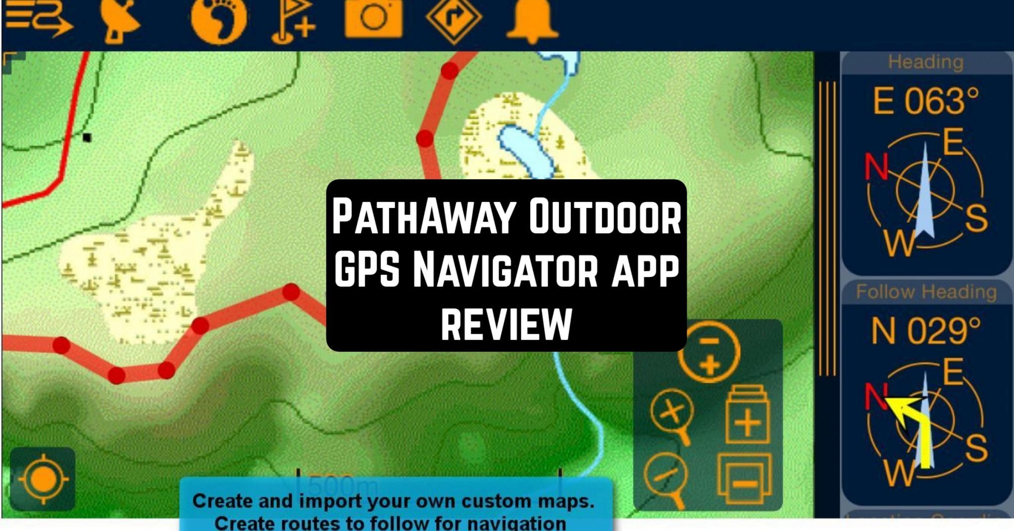 PathAway Outdoor GPS Navigator App Review Androidappsforme find and download best Android