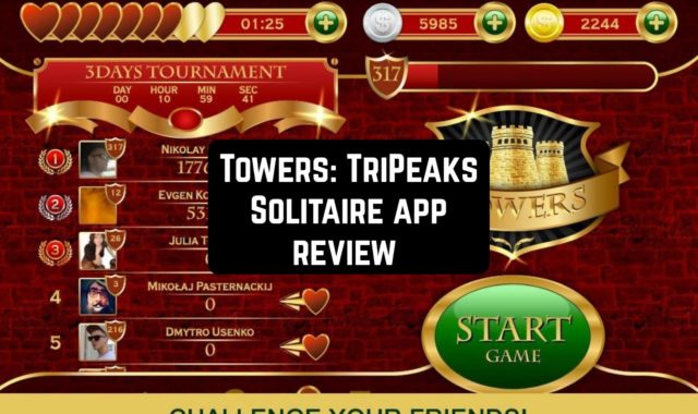 Towers: TriPeaks Solitaire App Review