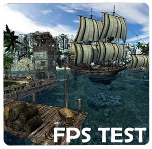 Gaming benchmark - Fps test logo