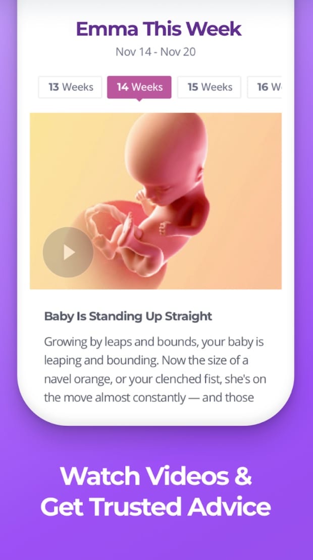 Pregnancy & Baby Tracker app
