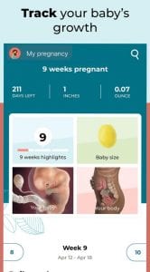 Pregnancy Tracker + Countdown to Baby Due Date