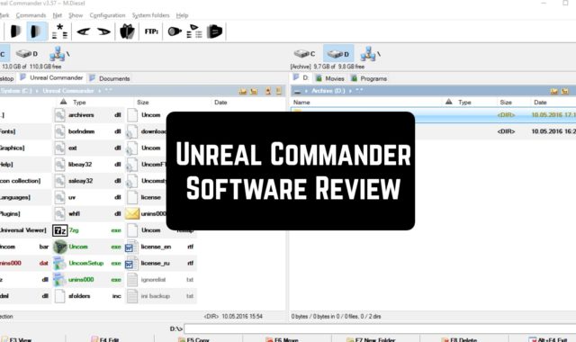 Unreal Commander Software Review