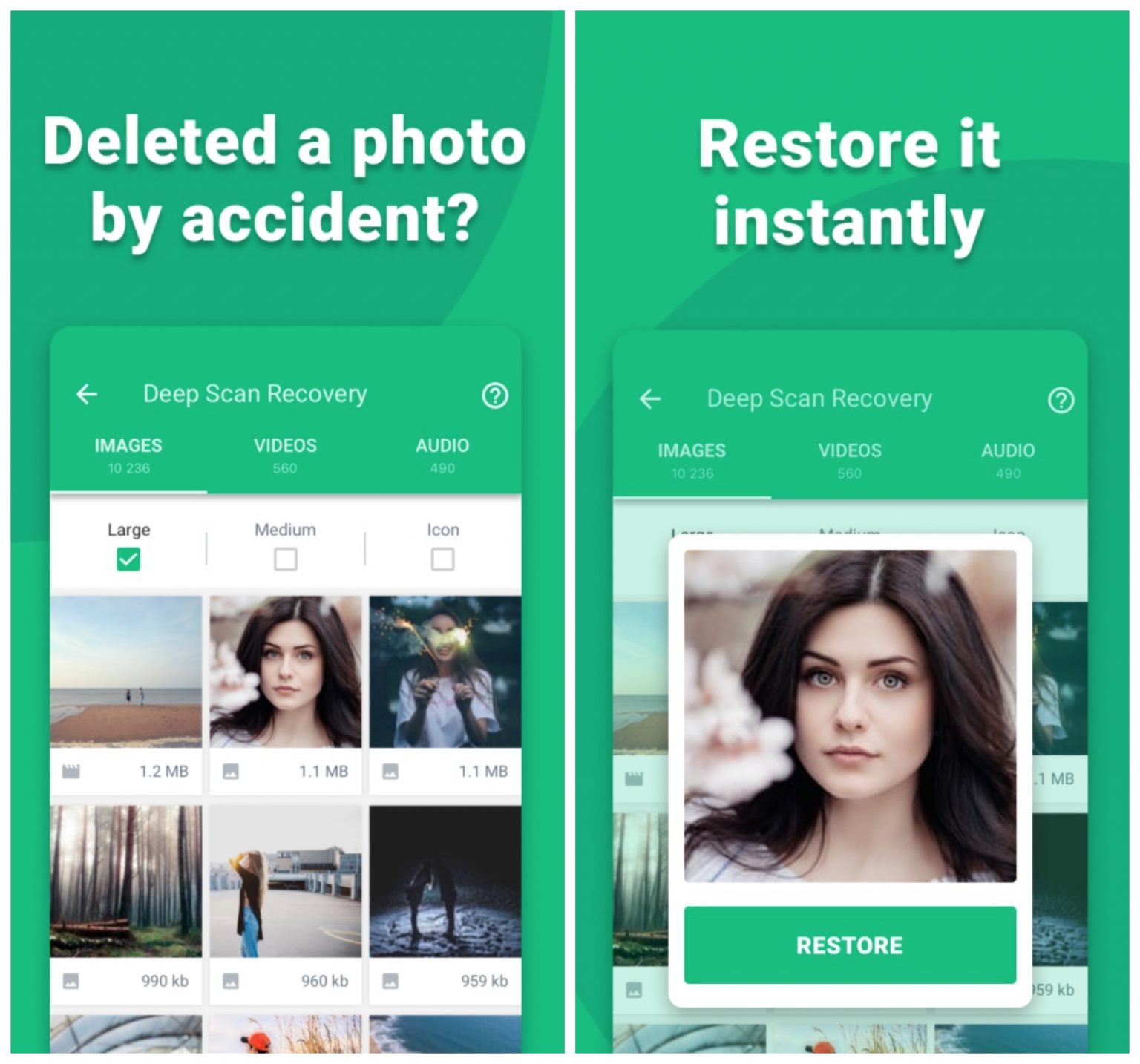 free photo recovery app