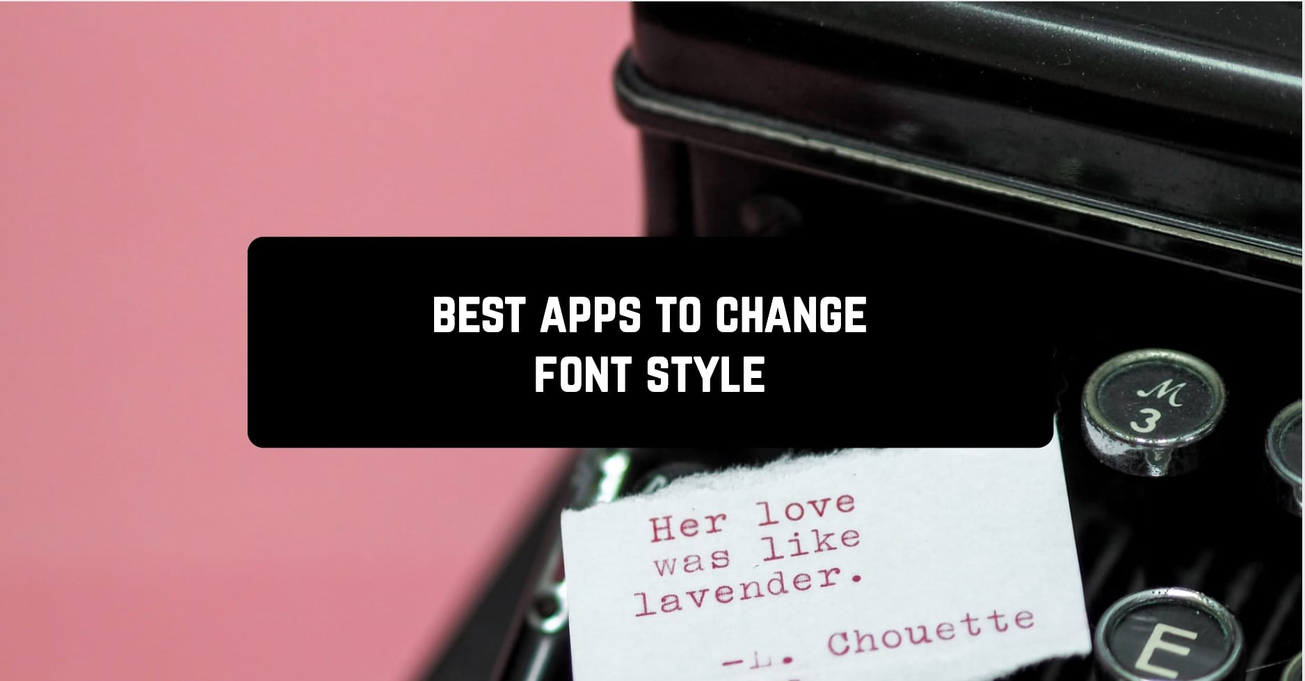 Best apps to change font style