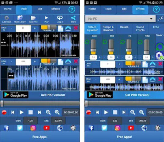 Audiosdroid Audio Studio DAW App1