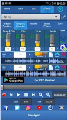 Audiosdroid Audio Studio DAW App2