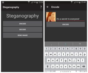Steganography-app
