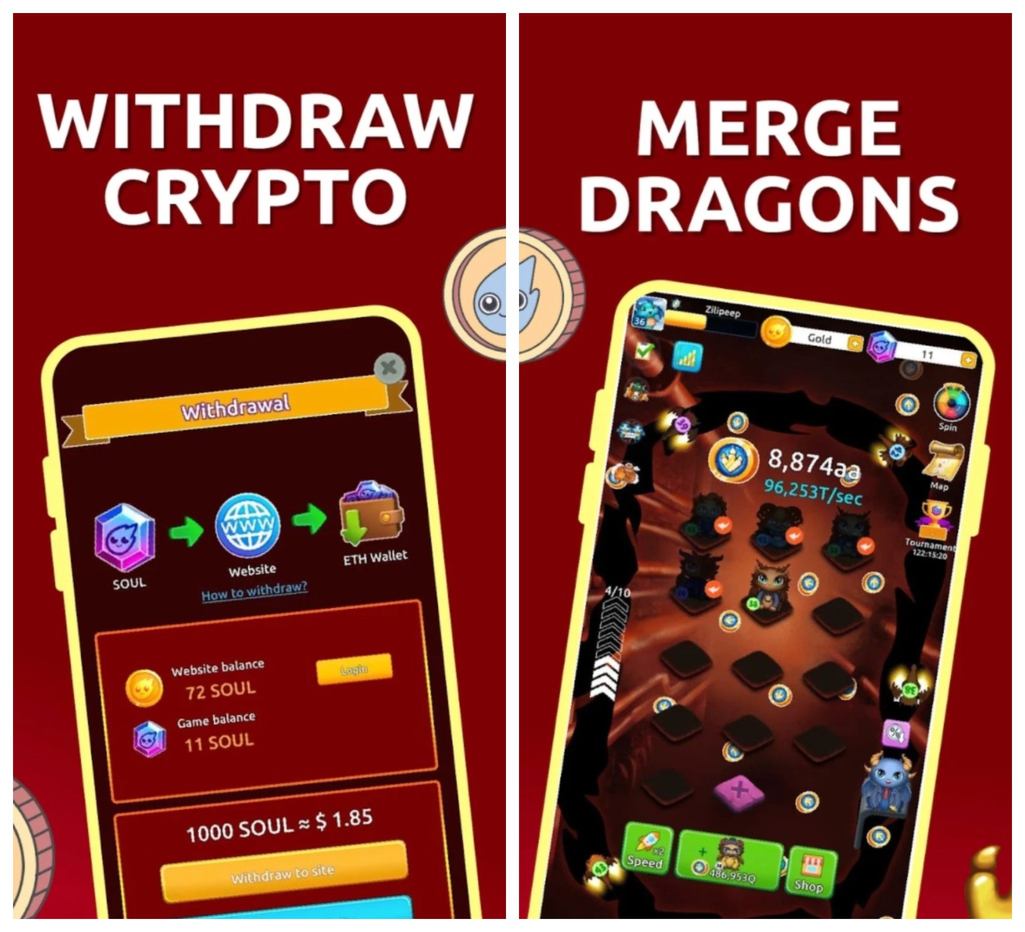 wizards and dragons game crypto