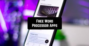 Free Word Processor Apps