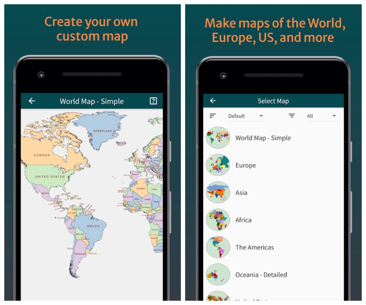 9 Best Map Maker Apps For Android Androidappsforme Find And   MapChart App 1536x1280 