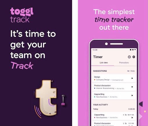 Toggl Track Hours & Time Log3