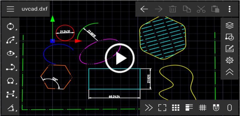 UVCAD - CAD 2D Drawing & Drafting Editor & Viewer5