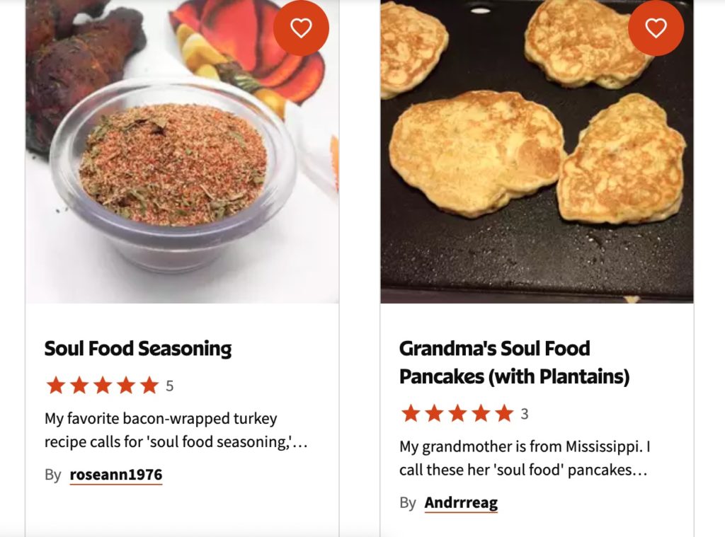 Allrecipes Dinner Spinner soul food