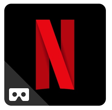 Netflix virtual reality logo