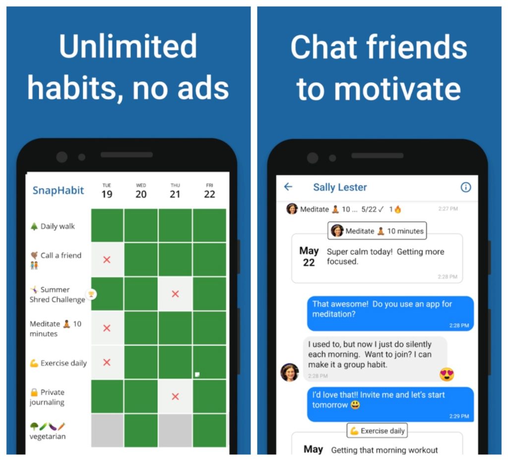 SnapHabit app
