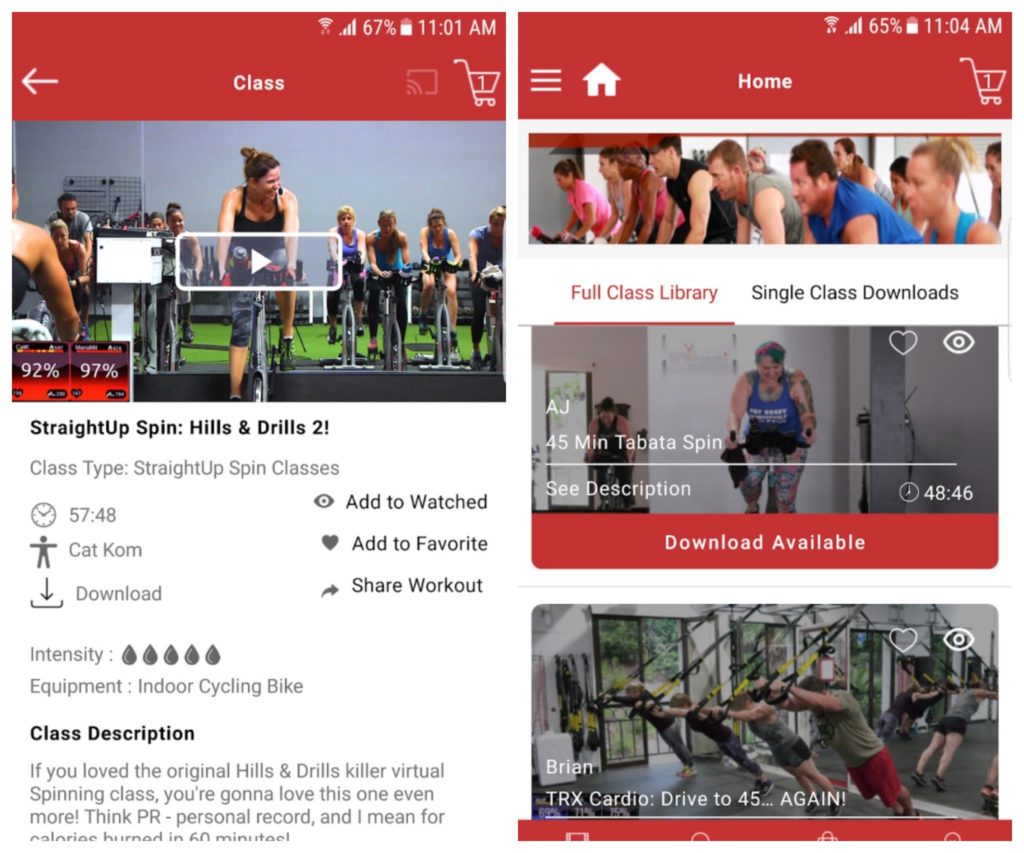 Studio SWEAT onDemand app