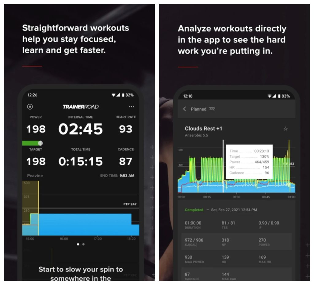 TrainerRoad app