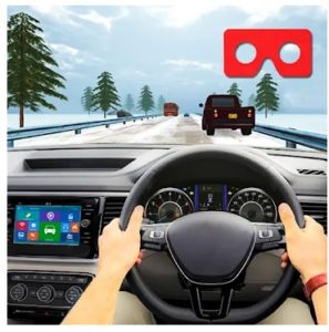 VR Traffic Racing In Car Drive logo