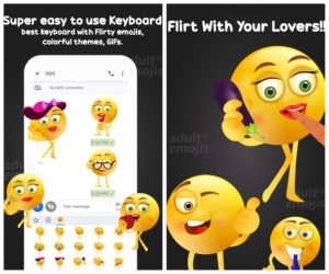 Flirty Emoji Sticker Keyboard