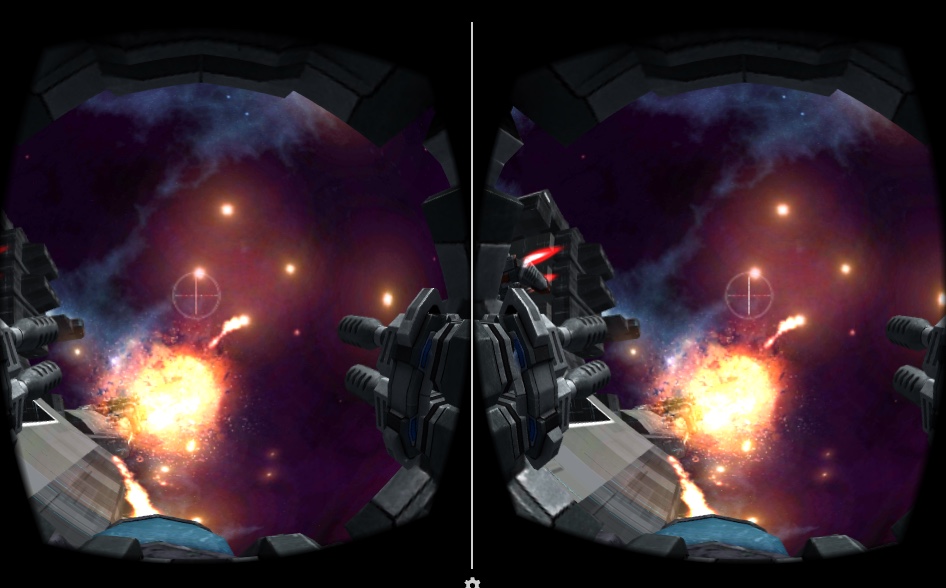 VR Galaxy Wars game