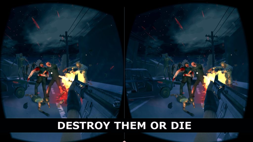 VR Zombie Shoot game