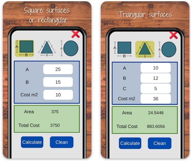 Area square yards Calculator1