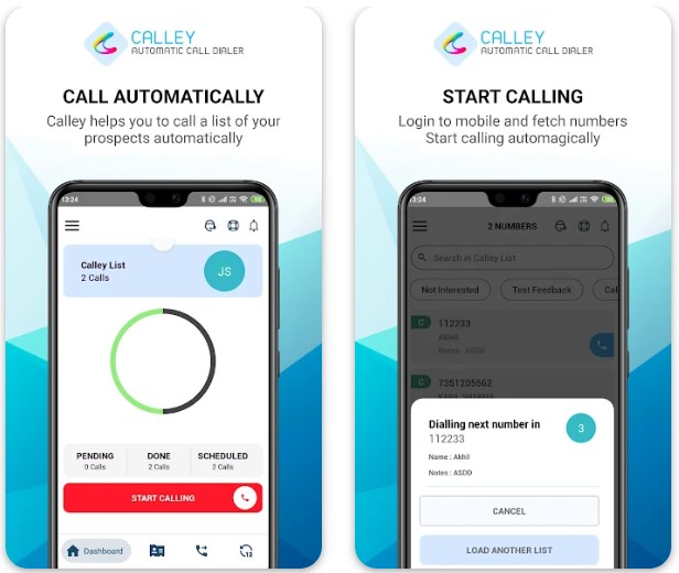 Auto Dialer Software - Calley1