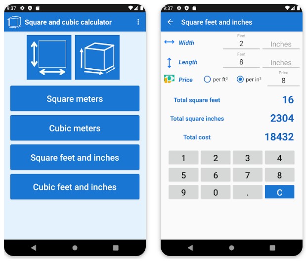 Square meters calculator1
