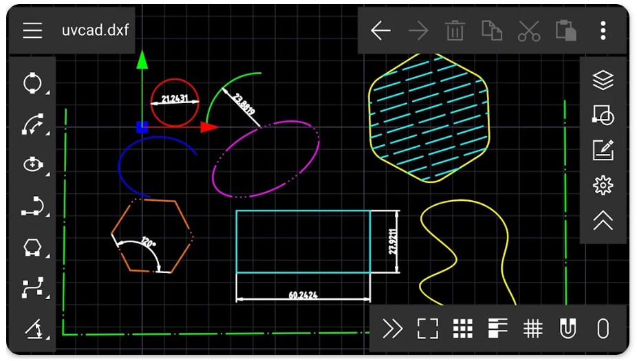 UVCAD - CAD 2D Drawing & Draft1