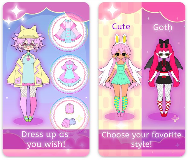 Moon’s Closet dress up game1