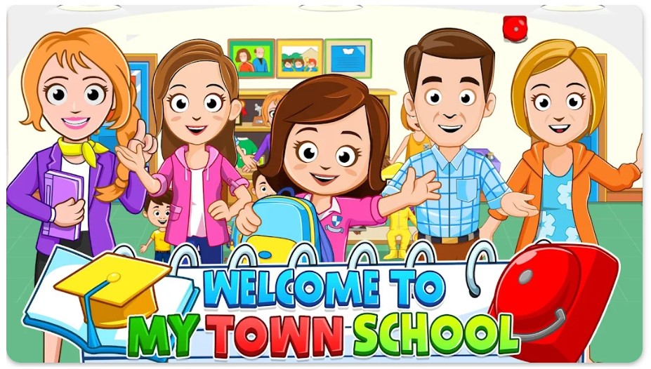 My Town: School game for kids1