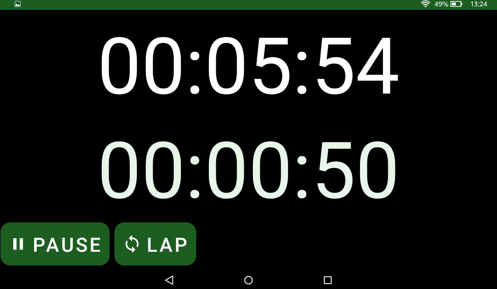 Big Lap Stopwatch
1